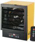 Beefy 240V Ceiling Mounted Garage Heater With Remote 10KW Hardwired Space Heater for Workshops ECO System Overheat Protection