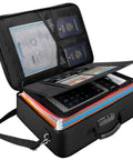 Open Fireproof Document Case With Lock Mega Size File Organizer Bag For A3 And A4 Papers Multi Layer Classified File Holder
