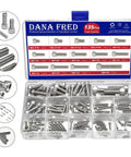 Hex Socket Head Cap Screw Kit 135 Pcs Set Stainless Steel Fasteners M2.5 To M8 For DIY Home Improvement And Furniture Projects