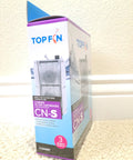 CN-S Corner Filter Cartridges 3 Pack For Aquariums, Replacement Filter Media box on carpeted floor, purple and blue packaging