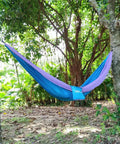 400 Lb Capacity Portable Camping Hammock With Quick Setup Under 3 Minutes, Heavy Duty 210D Nylon Taffeta between trees