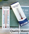 Outdoor Thermometer Key Hider Safe Box Hidden Key Locker For Spare House Keys Weatherproof Secret Compartment Stash Box