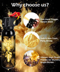 Close-up of Vibrant Yellow Smoke Bomb Powder Cannon for Gender Reveal Parties and Baby Showers with one-hand trigger.