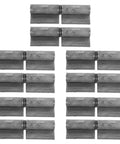 Heavy Duty Weldable Steel Lift Off Flag Hinge Set Built Tough For Doors Gates And Ramps 3 By 0.5 Inch 10 Pieces Industrial Grade Detachable Flag Hinges For Secure Easy Maintenance, 10 steel hinges