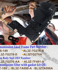 Mechanic installing 6R80 Transmission Lead Frame Kit With TCM Valve Body Module Connector Seal And Transmission Filter