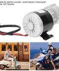 350W 12V DC Brushed Motor With 9T Gear Reduction For DIY Electric Bicycle And Scooter, Aluminum Alloy Construction