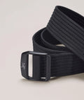 38Mm Webbing Belt With Metal Buckle Black Medium Durable Everyday Carry Belt With Fair Trade Certified Materials Simple Yet Sturdy Gear