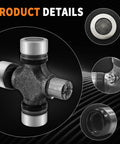 Heavy Duty U Joint Kit 5 3205X For 1350 S44 Series Universal Joint Greaseable With Snap Rings, detailed product view