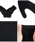 Stretchy Cotton Work Gloves 60 Pcs Reusable Mittens For Men And Women Dry Hand Art Handling Coin Jewelry Craft Durable Black Gloves