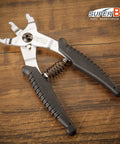 Master Link Pliers For Bikes, 2 In 1 Chain Tool For Quick Link Install And Removal, One Hand Operation, Fits Up To 13 Speed Chains