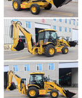 All Terrain 4WD Backhoe Loader Built Tough With Heavy Duty Hydraulic System For Landscaping Construction And Farm Jobs