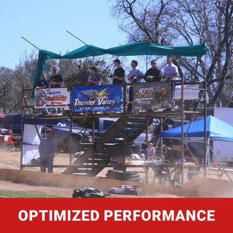 RC10 SC6.1 Sealed Bearing Kit from FastEddy Bearings ensures smoother racing at Thunder Valley RC track event.