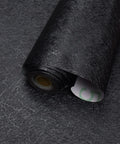 Transform Your Space With This Sleek Black Silk Textured Peel And Stick Wallpaper Thats Super Easy To Apply And Remove Perfect For Giving Bathrooms Bedrooms Or Cabinets A Fresh Modern Look Waterproof And Durable Extra Long Roll, showing roll detail