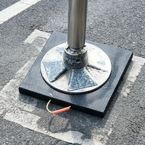 Ultra Tough Anti Sink Leveling Blocks Built Like A Tank Hdpe Jack Pads With Sturdy Carry Handles To Square Up Rv Campers And Trailers On Gritty Mud Or Loose Sand