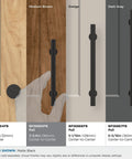 Matte Black Radius Cabinet Pull For Cabinets And Drawers In Contemporary Modern Style With Three And Three Quarters Inch Center To Center