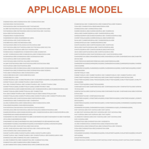 List of compatible models for Replacement Dryer Belt For Popular Dryers 6602001655 6602001314 5PH2337 AP4373659 PS4133825