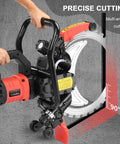 Get Ready To Smash Through Concrete With This Badass 16 Inch Electric Ring Saw, featuring precise multi-angle cutting for professional use.