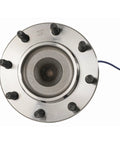 Heavy Duty Front Wheel Bearing And Hub Assembly Fits 2018 To 2021 Chevy Gmc Express Savana 2500 3500 6.6L V8 Rwd top view with bolts
