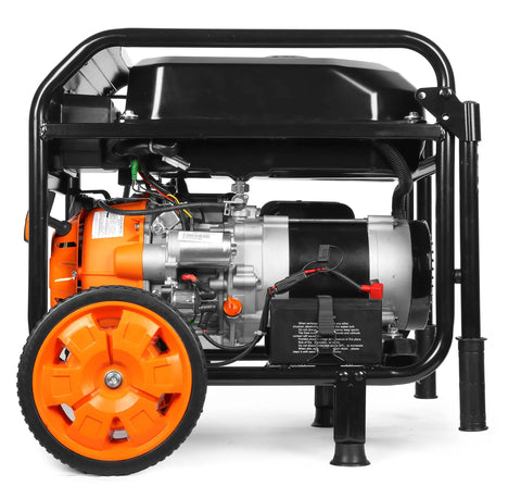 5600 Starting Watts Portable Generator With Electric Start And 224cc Engine, Transfer Switch Ready And RV Compatible, CO Shutdown Sensor