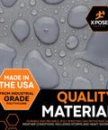 Clear Plastic Sheeting Roll 20 Ft By 100 Ft Heavy Duty 4 Mil Poly Sheet Waterproof Dustproof Vapor Barrier For Construction Painting And Industrial Projects, industrial grade material with water droplets on surface