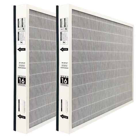 MERV 16 20X25X3In Air Filter For Bryant Carrier Purifier Cartridge Keeps Indoor Air Clean Compatible With PGAPXCAR2025 2 Pack