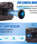 Beast Mode USB 3.0 Camera Module For Full HD 1080P 50FPS, 2MP Web Cam With IMX291 Sensor, product details and features.
