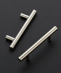 60 Pack 5 Inch Brushed Nickel Cabinet Pulls For Kitchen Drawers And Cabinets Stainless Steel Cupboard Handles With Three Inch Hole Center