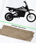 Beefed Up 25H Roller Chain, 10 Feet, 480 Links, shown with Razor MX dirt bike for compatibility display
