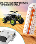 Hydraulic Brake Master Cylinder Pump For Go Kart ATV UTV 4 Wheel Motorcycle foot brake, aluminum alloy part in high heat