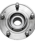 Front Or Rear AWD Wheel Bearing Hub Replacement Direct Fit For Hyundai Santa Fe 2007 To 2020, showing metal construction top view