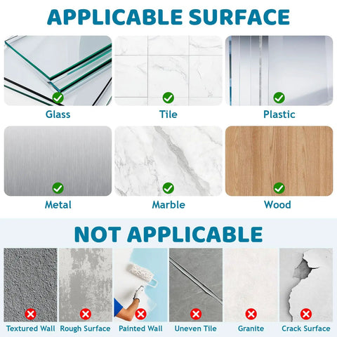 Soft Close Cabinet Bumpers Kit With 148 Pieces In 3 Shapes Invisible Silicone Cushions applicable surfaces image