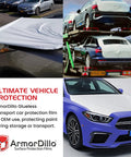 Adhesive Free Car Protection Film For Temporary Transport Wrap No Glue No Residue 36 Inch By 200 Foot Polyolefin Blend on cars
