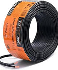 10/2 Low Voltage Landscape Wire 200 Ft Premium Copper Outdoor Direct Burial 10 Gauge 2 Conductor for DIY Lighting