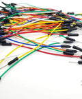 Mega Jumper Wires Kit For Arduino ESP32 ESP8266 And Raspberry Pi With 185 Piece Set showing various colored jumper wires