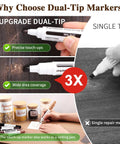 Dual Tip Furniture Markers And Wood Filler Putty Kit Knock Out Tough Floor Scratches Fast 13 Piece Furniture Repair Set with usage examples.