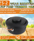 25-2 Trimmer Head Bump Feed Replacement For Stihl String Trimmers Beefy Compatibility With FS55, KM55, 10mm Arbor Size