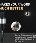 M11x1.5 Thread Repair Kit With Stainless Steel Inserts And Installation Driver Includes Drill Tap Counterbore