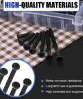 192 Piece M6 Hardware Kit For Wood Furniture And Cabinetry DIY Ready All In One Set Includes Hex Socket Cap Screws On Table