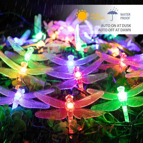 Outdoor Solar String Lights With 60 LED Globe Lights, 35.6 Feet, 8 Modes, Waterproof Patio Yard Garden Decor For Weddings And Parties, Pure White, Solar Powered