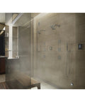 Steam shower with Heavy Duty Aluminum Drain Pan For Steam Shower System Compatible With K-5533, K-5535, K-5546, K-5547