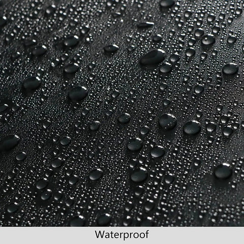 Close-up of water droplets on surface, demonstrating waterproof feature of 12-Cube Black Storage Organizer Shelf System For Bedroom, Office, And Living Room - Modular DIY Plastic Closet Shelves, Portable Stackable Units For Books, Toys, Decor, And Clutter Control.