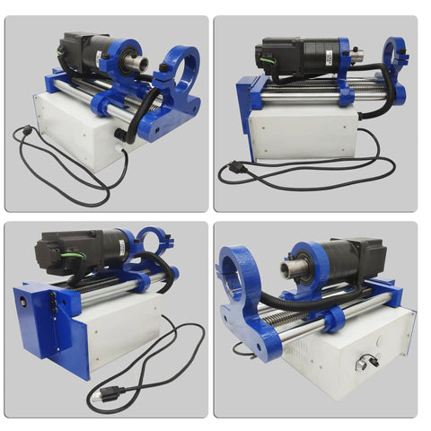 Heavy Hitter Portable Line Boring Machine For Diesel Engine Machining 110V Hole Drilling workhorse with visible motor and hardened steel components.
