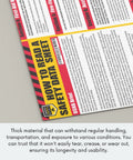 Must-Have SDS MSDS Safety Data Sheet Poster For Reading SDS In The Workplace No Brainer 24 By 33 Inch UV Coated Paper 2 Pack
