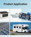 Applications of Five Pack LM2596 Buck Converter Step Down Modules in solar panels, RV, yacht, and batteries.