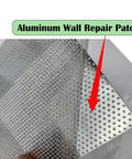 7.87 Inch Drywall Repair Patch Kit Peel And Stick For Large Holes Quick Fixes Sheetrock Ceiling Plaster Aluminum Wall Repair Patch