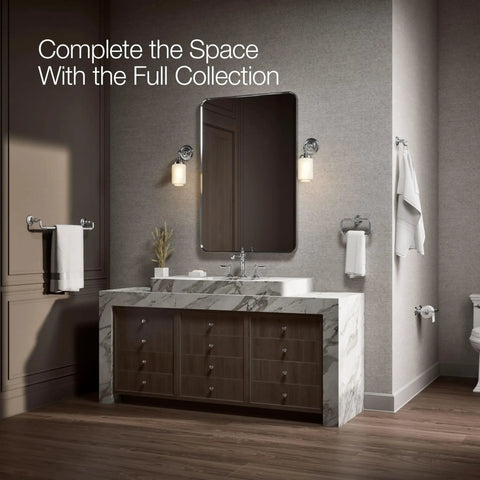 Artifacts Double Robe Hook Polished Chrome Heavy Duty Metal Bathroom Hardware With Extra Storage Corrosion And Tarnish Resistant Finish Complements Artefacts Collection Sleek Modern Look For A Neat Functional Space