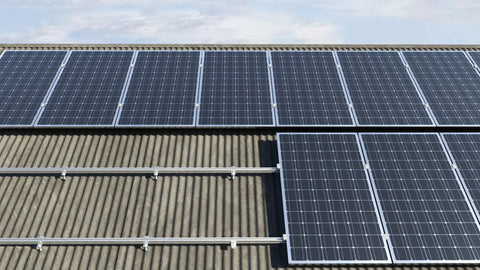 Top Shelf Solar Panel Roof Mounting Hardware With 250Mm Double Thread Screws And M10 Stainless Steel Fasteners Providing No Hassle Fitment Via Rock Solid Epdm Sealing Rings For Corrugated Roofs on corrugated metal roof.