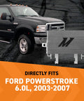 Beefy Transmission Cooler For Ford Powerstroke 6.0L 2003 To 2007 With 37 Row Stacked Plate Core Aluminum CNC Machined Heavy Duty Cooling