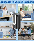Portable USB Recharge Water Pump For 5 Gallon Bottles Electric Automatic Dispense For 2 To 5 Gallon Jugs in various use cases