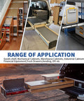 Range of applications for Beefy Heavy Duty Drawer Slides 260 Lb Capacity Full Extension Ball Bearing Side Mount Rail System